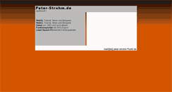 Desktop Screenshot of peter-strohm.de